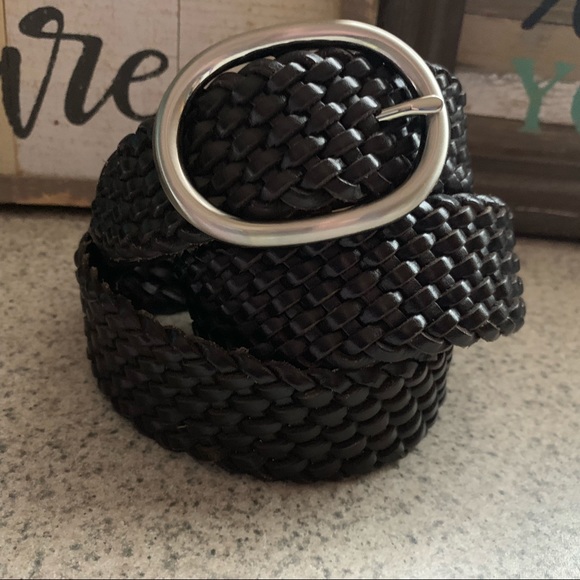 Talbots Woven Brown Belt - Picture 2 of 4